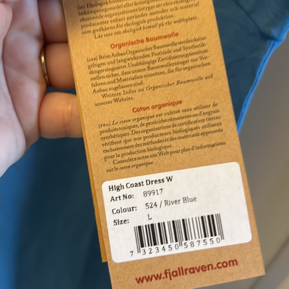 NWT FjallRaven high coast dress - Picture 6 of 7